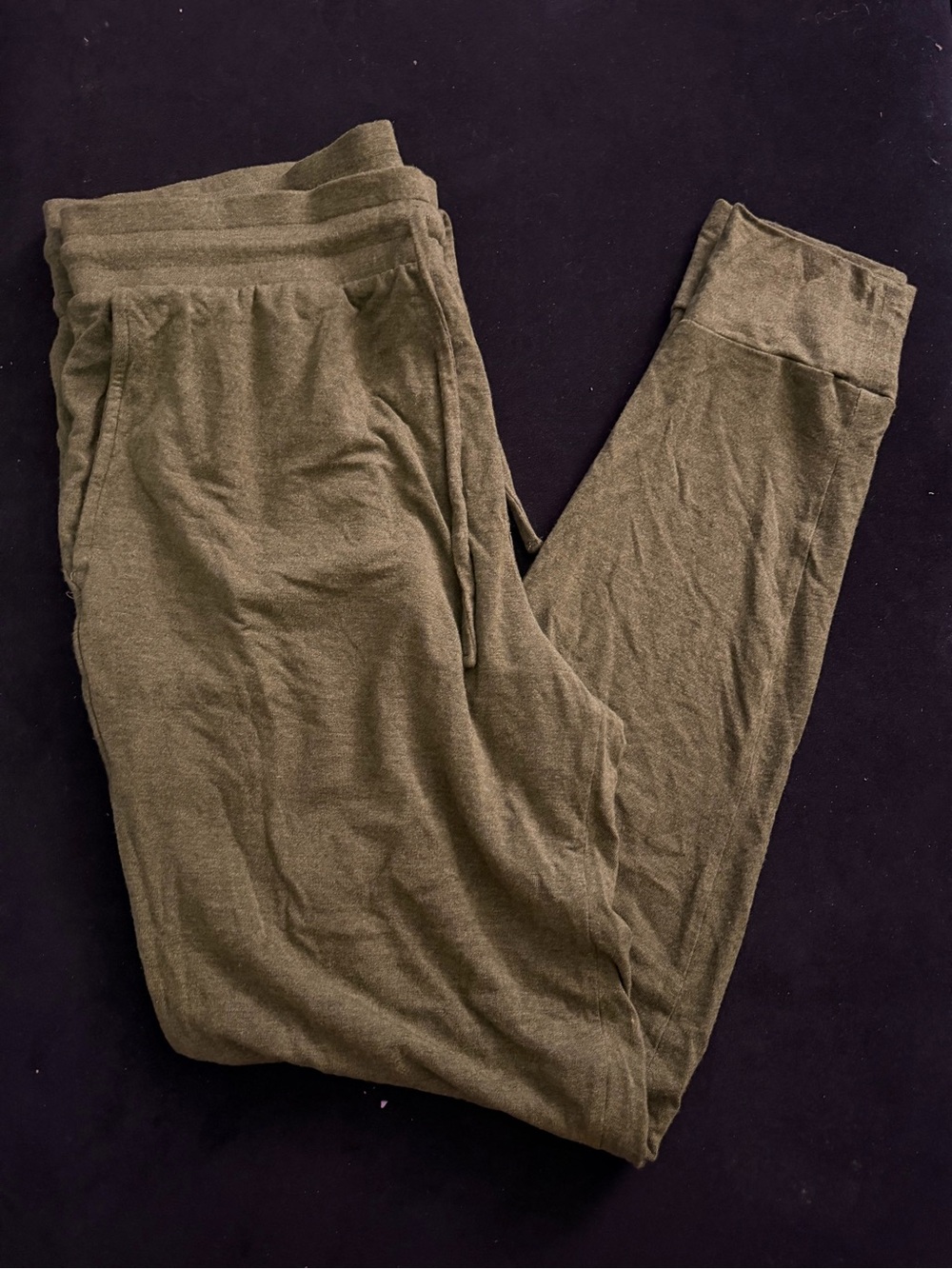 MeUndies Men's Olive Green Jogger Pants
